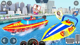 Jet Ski Speed Boat Stunts Race - Screenshot 3