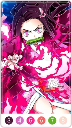 Demon Color by Number - Screenshot 2