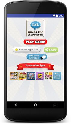 Guess the Acronym word - Screenshot 1