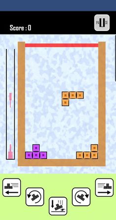 Physics x Tetromino - Screenshot 2
