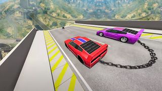 Chained Cars Stunt Racing Game - Screenshot 3