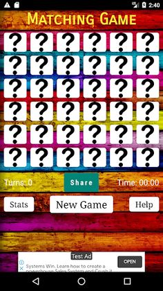 Sports Matching Game - Screenshot 1