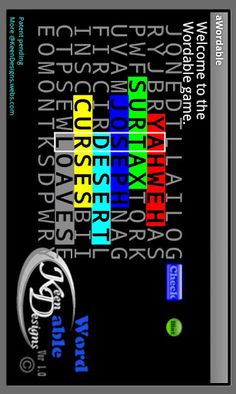 aWordable - Screenshot 3