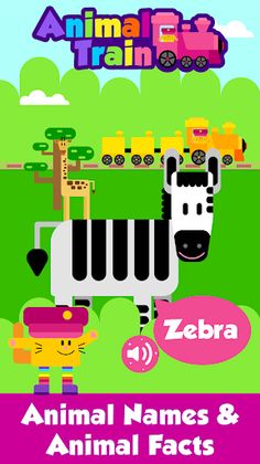 Animal Games - Animal Train - Screenshot 1
