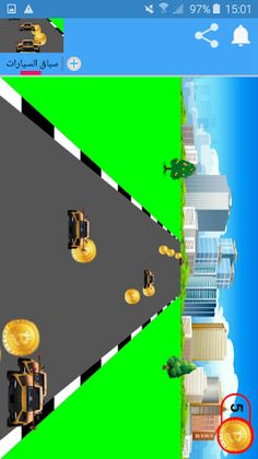 سرعة سباق السيارات - Screenshot 1