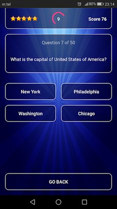 World Capitals Quiz - Screenshot 4