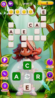 Word Puzzle: Jungle Cross Word - Screenshot 2