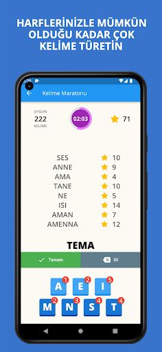 Kelime Maratonu - Screenshot 2