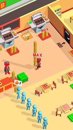 Burger Tycoon: My Burger Games - Screenshot 2