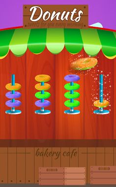 Donut Hoop Stack- Sort it 3D - Screenshot 3