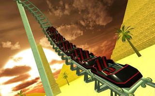 VR Desert Roller Coaster Egypt - Screenshot 1
