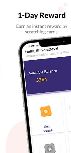 Scratch and win - Real Cash - Screenshot 1