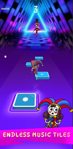 Music Tiles Hop Digital Circus - Screenshot 3