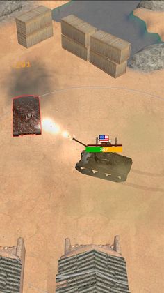Tanks Battle - Screenshot 1