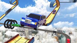 Turbo Car Stunts Driving Games - Screenshot 2