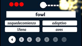 Vocablur (EN-ES) - Screenshot 2