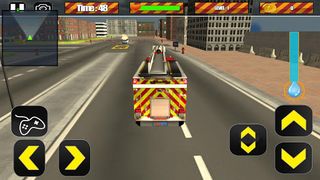 Fire Truck Rescue Simulator - Screenshot 3