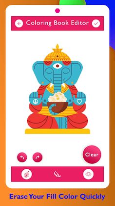 Lord Ganesha Paint & Color - Screenshot 3