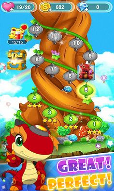 Shooter dragon Smarty bubbles - Screenshot 2