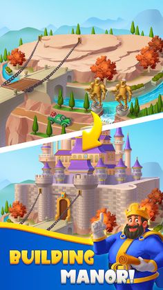 Manor Match - Tile puzzle game - Screenshot 1