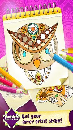 Relaxing Colouring Pages - Screenshot 2