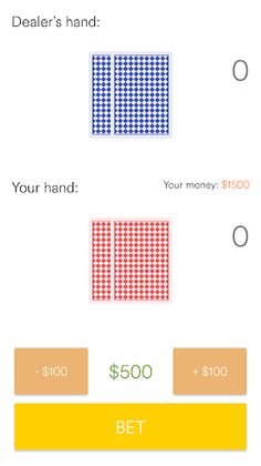 JanaPatlu | 21 card game - Screenshot 2