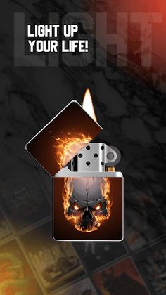 Lighter Simulation - Zippo App - Screenshot 1