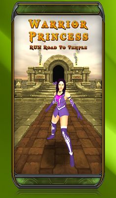 Warrior Princess run - Road To - Screenshot 1