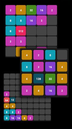 2048 Number Puzzle : X3 Blocks - Screenshot 4