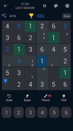 6x6 Classic Sudoku - Screenshot 2