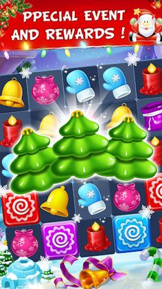 Candy Christmas Match 3 - Screenshot 4