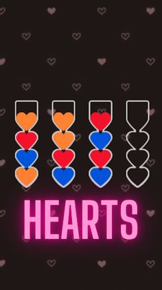 Sort hearts Puzzle: Color Game - Screenshot 1