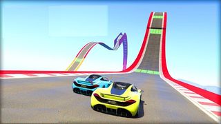 Mega Ramp Car Offline Games - Screenshot 2
