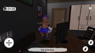 Baby Blue Scary Night House - Screenshot 1