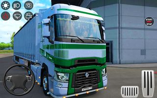 Modern Euro Truck Simulator 3d - Screenshot 1