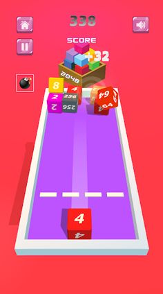 2048 Classic Puzzle - 3D - Screenshot 1