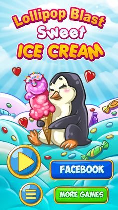 Lollipop Blast Sweet Ice Cream - Screenshot 2
