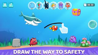 Fish Journey Draw to Escape - Screenshot 1