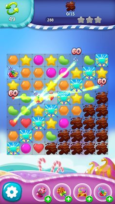Yum Candy Tales Biscuit Blast - Screenshot 1