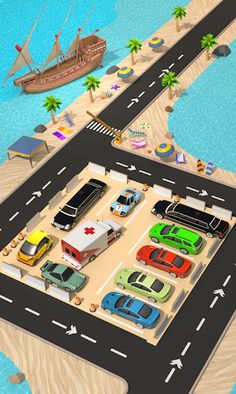 Traffic Jam 3d & Parking Cars - Screenshot 2