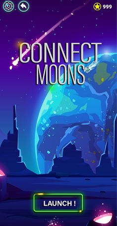Connect The Moons - IQ puzzle  - Screenshot 1