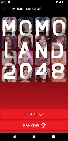 MOMOLAND 2048 Game - Screenshot 1
