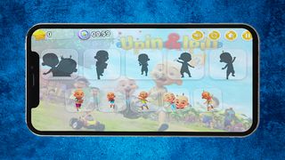 Upin Ipin puzzle- game Shadow - Screenshot 2