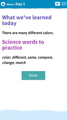 PEEP Family Science: Colors - Screenshot 3