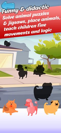 Animal Puzzle - Kids puzzle ga - Screenshot 3