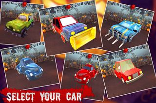 Haunted Halloween Car Rider - Screenshot 2
