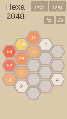 Hexa 2048 - Screenshot 3