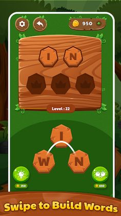 Word Link: Jungle word puzzle - Screenshot 1