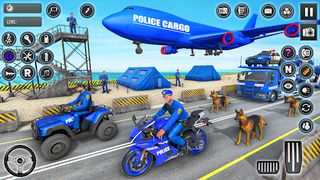 Truck Transport Army Car Games - Screenshot 2