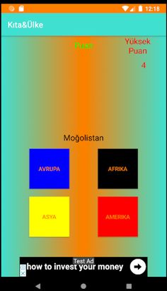 Kıta&Ülke - Screenshot 3